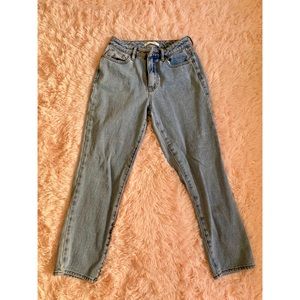 Pacsun mom jeans light wash